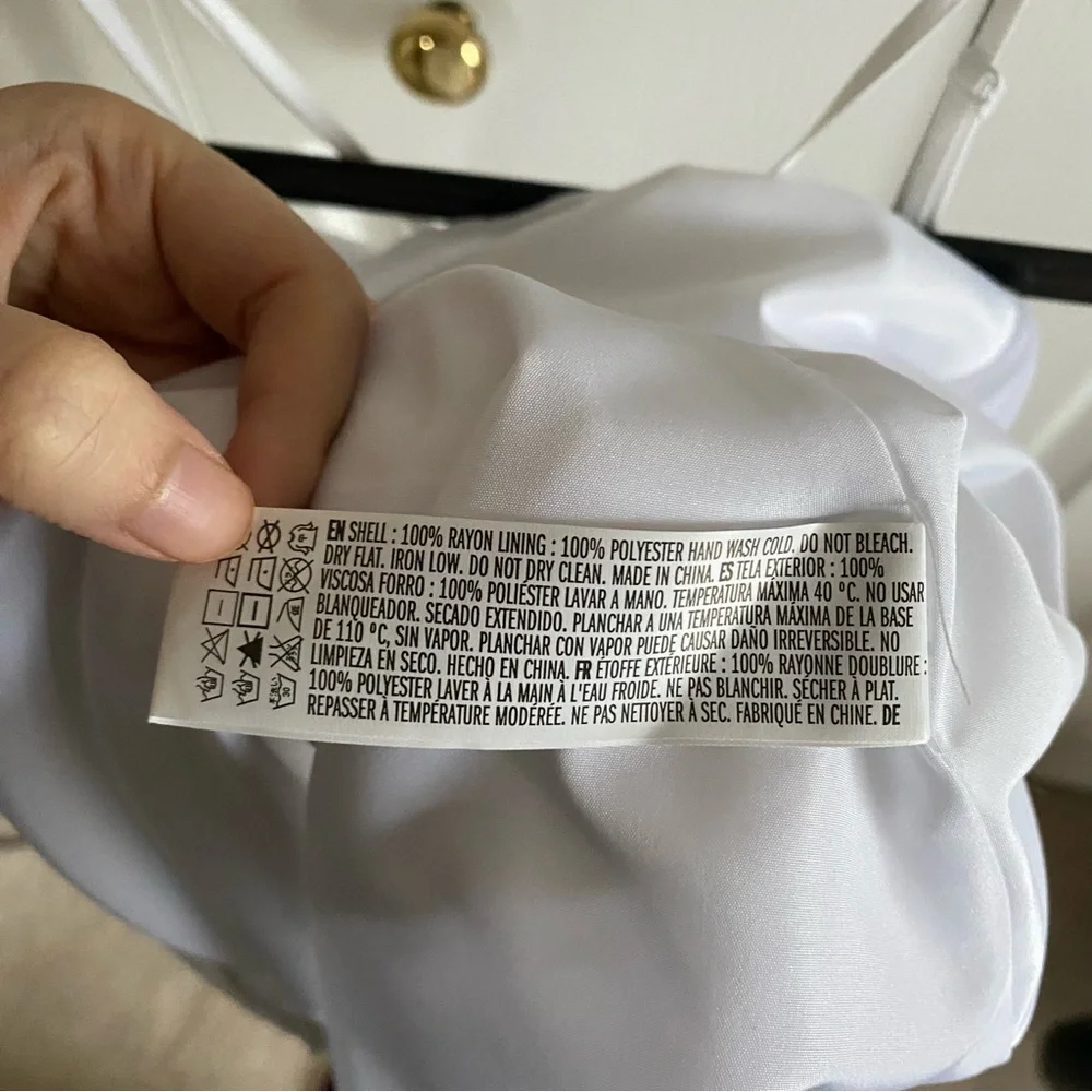 Forever 21 White Flare Cut-Out Mini Dress - Picture 4 of 4